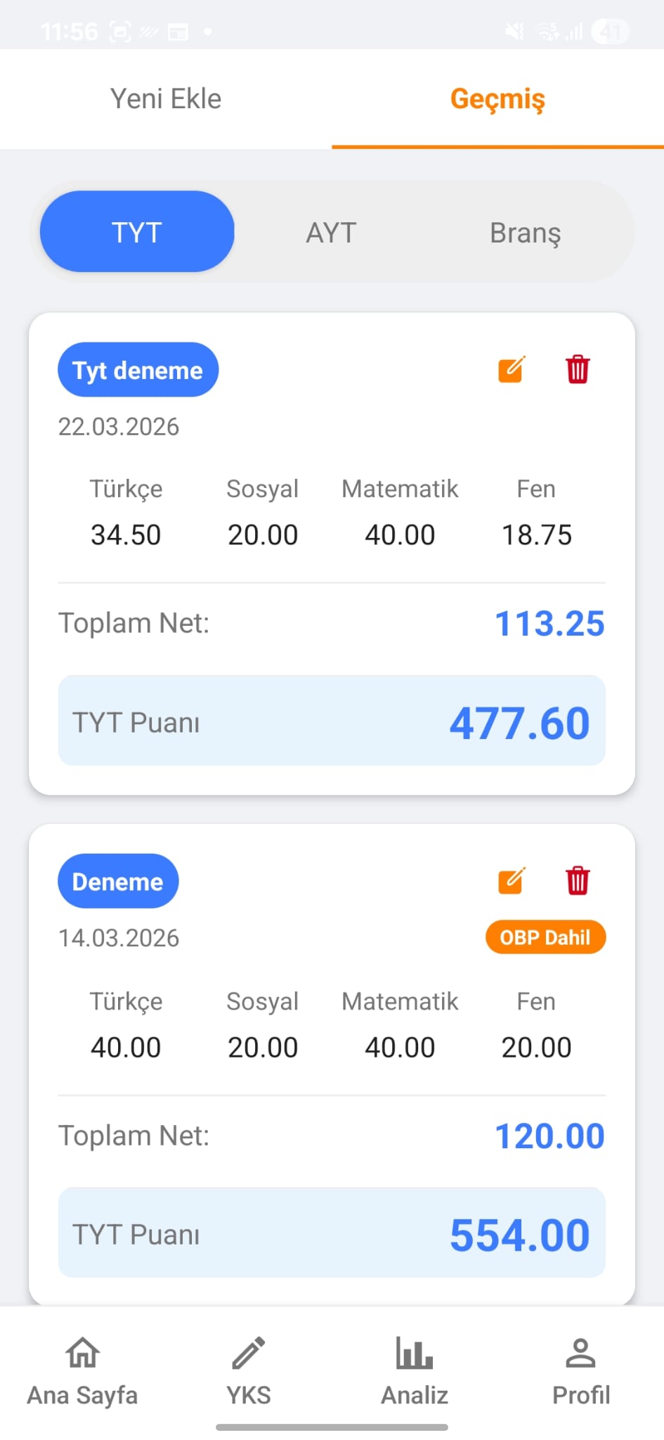 Geçmiş Verileri 1